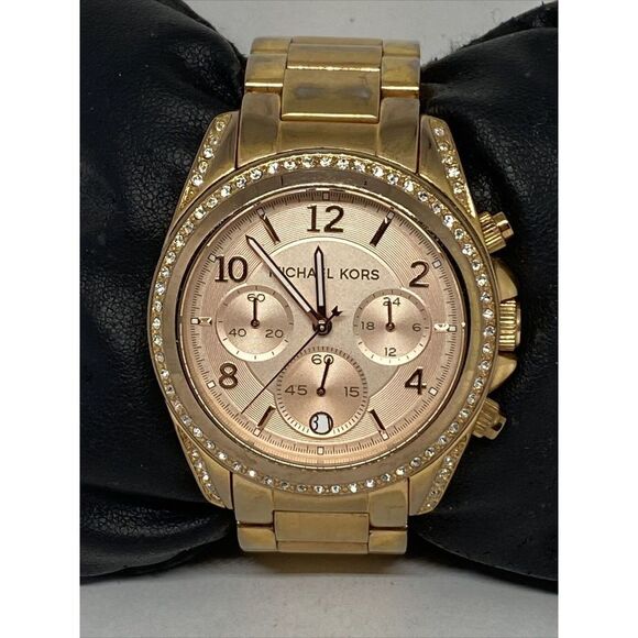 Michael Kors Blair MK5263 Women's Stainless Steel Analog Dial Wrist Watch UC655 - Picture 2 of 12